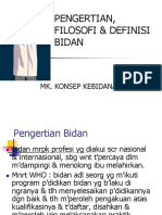 Pengertian, Filosofi & Definisi Bidan