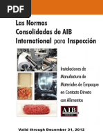 AIB International - Instalaciones de Manufactura de Materiales de Empaques en Contacto Directo Con Alimentos PDF