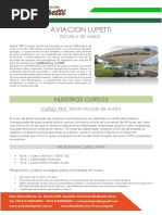 Aviación Lupetti Información Cursos Con Costos 2018