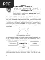 Unidad I Expresiones Algebraicas PDF