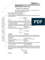 Physics Ecat: Orignal Paper 2016