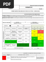 FT-SST-107 Formato Matriz para Análisis de Riesgo Eléctrico (Sobrecargas)