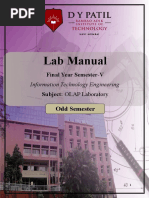 ND - Olap Lab Manual 19-20