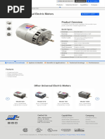 Model 2900 Universal Electric Motor - Motor Specialty Inc