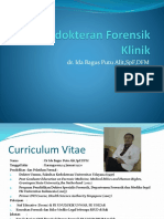 Kedokteran Forensik Klinik