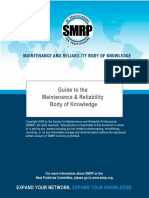 SMRP Guide To The Maintenance and Reliability Body of Knowledge