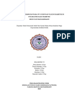 Resume Keperawatan Pada Ny. R Dengan Ulkus Diabetik Di Poliklinik Kaki Diabetik Rsud Ulin Banjarmasin