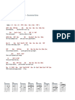 Chords Summertime Key8 167D15A81728176A17280FE9