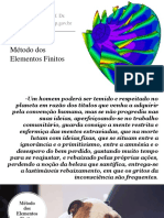 Slide 1 - Aula de Elementos Finitos