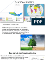 Clasificación Climática