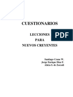 Lecciones para Nuevos Creyentes