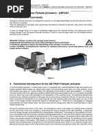 Manual For 90-Degree Failsafe-Actuators - ABFSQT 1 Introduction / Comments