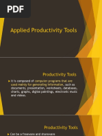 Applied Productivity Tools