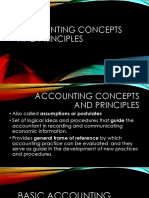 Accounting Concepts and Principles