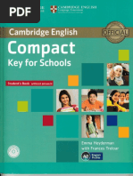 Compact Keys For School Student Book