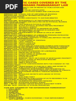 Specific Cases Covered by The Katarungang Pambarangay Law