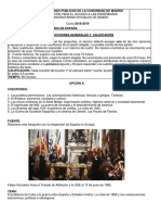 Examen Historia de España de La Comunidad de Madrid (Ordinaria de 2019) (WWW - Examenesdepau.com)