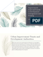 Improvement Trust and Boards in Development Management and Housing