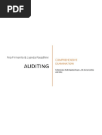 Auditing: Fira Firmanila & Lyanda Pasadhini