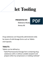 Tablet Tooling