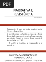 Narrativa e Resistência