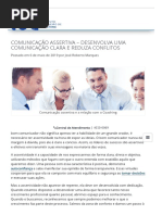 Comunicação Assertiva - Desenvolva Uma Comunicação Clara e Reduza Conflitos - Portal