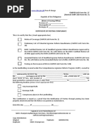 Carper Lad Form No 17 Certificate of Posting Compliance