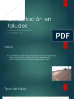 Tema 3. Cimentaciones en Taludes