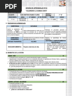 Sesión de Aprendizaje #03