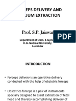 Forceps Delivery and Vaccum Extraction