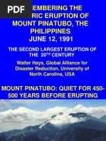 Remembering The Historic Eruption of Mount Pinatubo, The Philippines