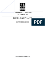 DNV OS E 101 (2000) Drilling Plant