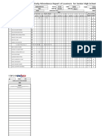 Attendance Shsform