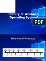 Midterm History of Windows