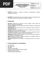 c04 - p02 Procedimiento de Reparacion y Mantenimiento de Redes de Alcantarillado y Acueducto