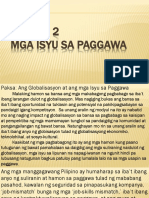 MGA ISYU SA PAGGAWA (1) S