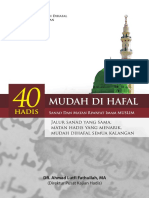 40 Hadis Hafal Riwayat Muslim - Cet-1 - Plus - Cover