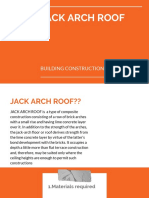 Jack Arch Roof BC 210