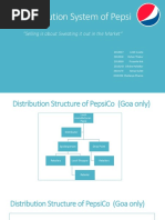 Distribution System of Pepsi: "Selling Is About Sweating It Out in The Market"