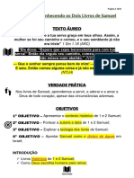 Lição 1 - Conhecendo Os Dois Livros de Samul Com Dinâmicas