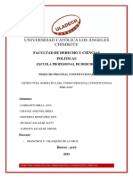 El Codigo Procesal Constitucional Peruano y Su Estructura Normativa