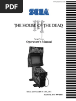 The House of The Dead 3 - ARCADE - Manual