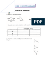 Ficha Dos Triângulos