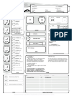 Rivel Character Sheet