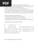 Logical Equivalences Using Conditionals and Bi-Conditionals