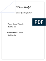 Case Study : Linux Operating System