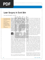 Laser Treatment in Dark Skin