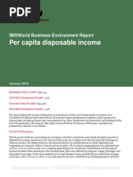 Per Capita Disposable Income: Ibisworld Business Environment Report