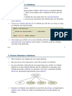 Métodos e Classes Abstratas @override