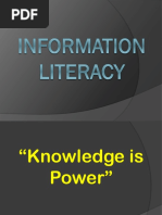 Information Literacy